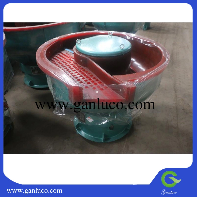 300L Lid Covered Vibratory Metal Surface Deburring Polishing Machine