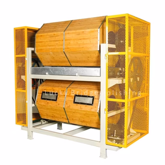 Machines de polissage abrasives de tambour de machine de finition de baril de culbutage industriel 600L