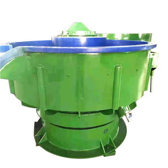 Gobelet rotatif en alliage métallique Machine de culbutage vibrante Ébavurage Polissage Polisseuse vibrante Finition Machine de vibration
