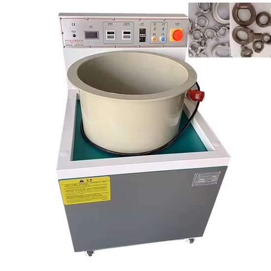 Machine de polissage magnétique Machines de polissage de culbuteur de bijoux en aluminium pour le meulage d'or en laiton