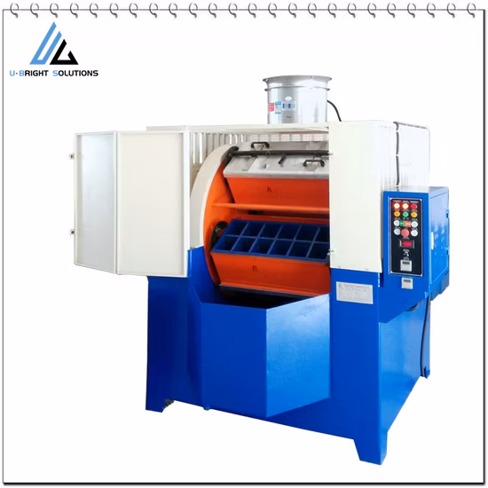 Machine de polissage d'ébavurage de baril centrifuge